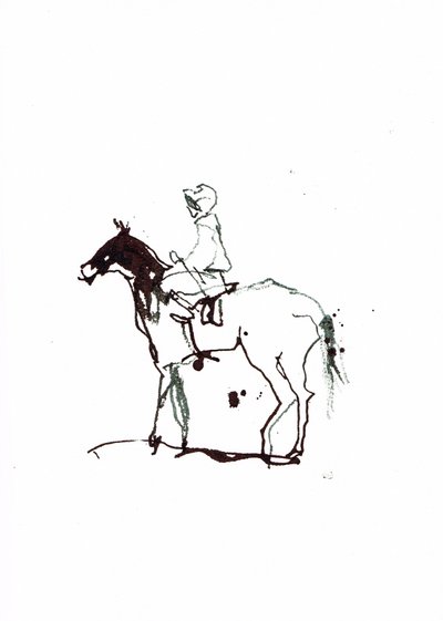 无题》，2018 年（纸上水彩） 作者 迈克尔·弗里斯