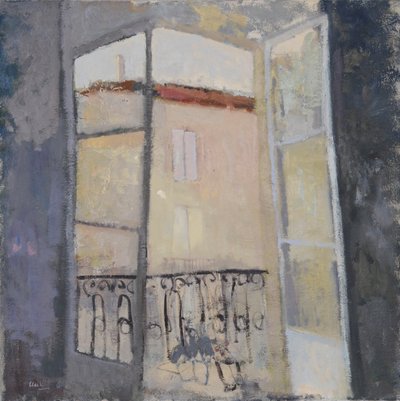 皇家街 40 号，2015 年（亚麻布油画） 作者 迈克尔·G·克拉克