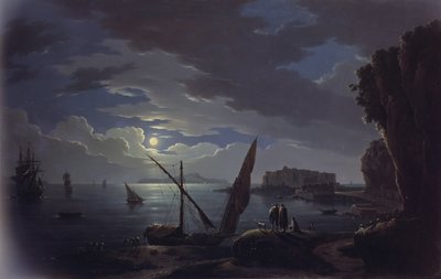 那不勒斯湾的景色（布面油画 作者 迈克尔·伍基（Michael Wutky）