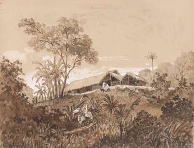 小屋，塔玛纳山 作者 米歇尔·让·卡萨邦