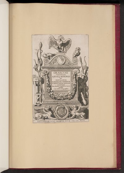 Hubert Goltzius, Graeciae Vniversaee Asiaeq.Minoris et Insularum Nomismata. 作者 米歇尔·拉斯内 (Michel Lasne) 继彼得·保罗·鲁本斯爵士之后