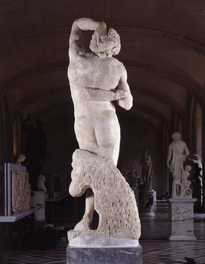 俘虏，被称为垂死的奴隶 作者 米开朗基罗（Michelangelo Buonarroti）