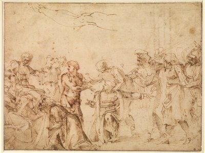 彼拉多之前的基督 作者 米开朗基罗（Michelangelo Buonarroti）
