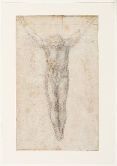 基督在十字架上 作者 米开朗基罗（Michelangelo Buonarroti）