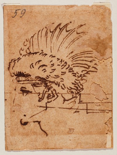 冠状头 作者 米开朗基罗（Michelangelo Buonarroti）