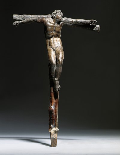 基督，好贼和坏贼被钉十字架 作者 米开朗基罗（Michelangelo Buonarroti）