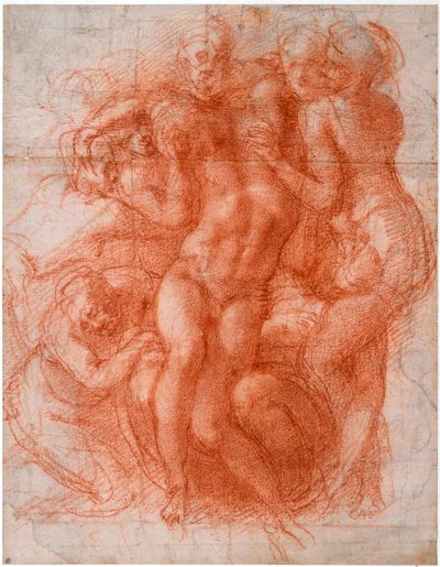 哀叹，约1530年 作者 米开朗基罗（Michelangelo Buonarroti）