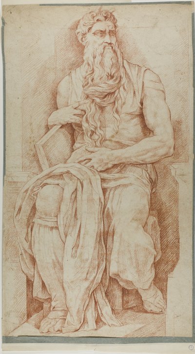 摩西 作者 米开朗基罗（Michelangelo Buonarroti）