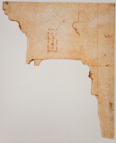 楣板轮廓 作者 米开朗基罗（Michelangelo Buonarroti）