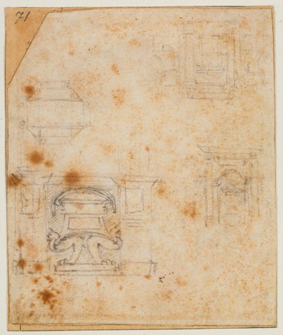 新圣堂墓碑研究 作者 米开朗基罗（Michelangelo Buonarroti）