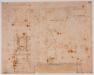 新圣堂墓碑研究 作者 米开朗基罗（Michelangelo Buonarroti）