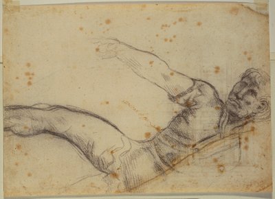 研究非雕刻人物和碑文 作者 米开朗基罗（Michelangelo Buonarroti）