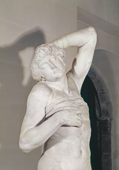 垂死的奴隶，1513-15年 作者 米开朗基罗（Michelangelo Buonarroti）