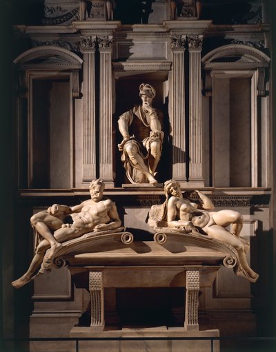 乌尔比诺公爵洛伦佐-德-美第奇的陵墓 作者 Michelangelo Buonarroti