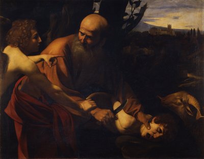 亚伯拉罕（Abraham）牺牲以撒（1603-1604） 作者 米开朗基罗·梅里西·卡拉瓦乔