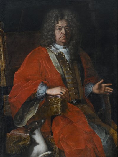 Jan Goodness Krasinski的肖像1639-1717 作者 米开朗基罗·帕洛尼（Michelangelo Palloni）