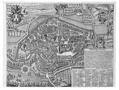 Fabriano Terra在意大利著名，1630年 作者 米歇尔·布蒂（Michele Buti）