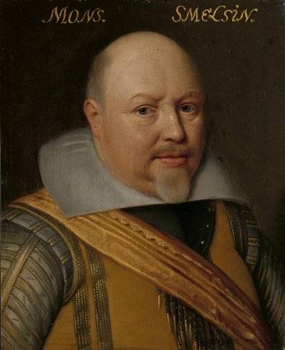 尼古拉斯-施梅尔辛肖像 作者 Michiel Jansz van Mierevelt（车间）