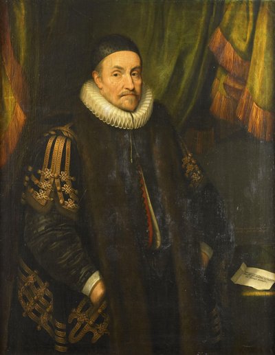 奥兰治亲王威廉一世（1533-84 年）肖像，又称沉默的威廉 作者 Michiel Jansz van Mierevelt（车间）