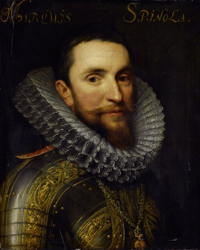 安布罗休·斯皮诺拉的画像1569-1630，1633 作者 Michiel Jansz van Mierevelt