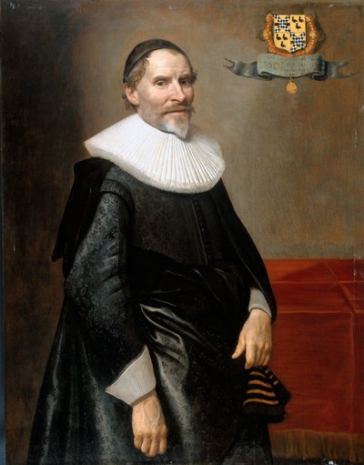 Sommelsdijk, De Plaat 和 Spijk 领主弗朗索瓦-范-埃尔森肖像 作者 米歇尔·詹斯·范·米耶维尔特