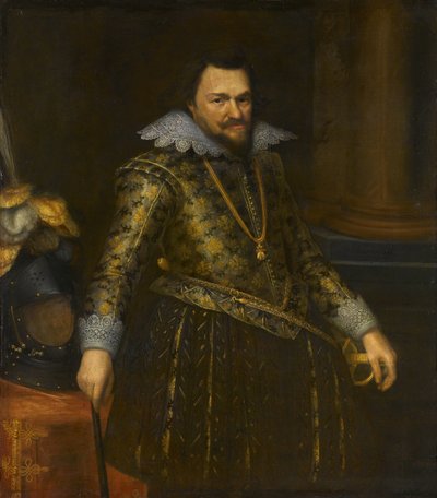 奥兰治亲王菲利普斯-威廉（1554-1618 年）肖像 作者 米歇尔·詹斯·范·米耶维尔特