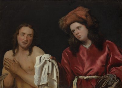 穿裸衣服，约。 1661年。 作者 米歇尔·斯韦茨