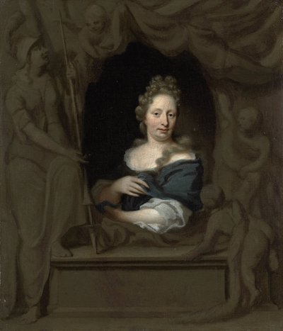 伊娃-维舍尔肖像 作者 米歇尔·范·穆瑟（Michiel van Musscher）