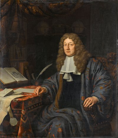 约翰内斯-赫德肖像 作者 米歇尔·范·穆瑟（Michiel van Musscher）