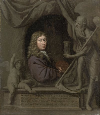 自画像 作者 米歇尔·范·穆瑟（Michiel van Musscher）