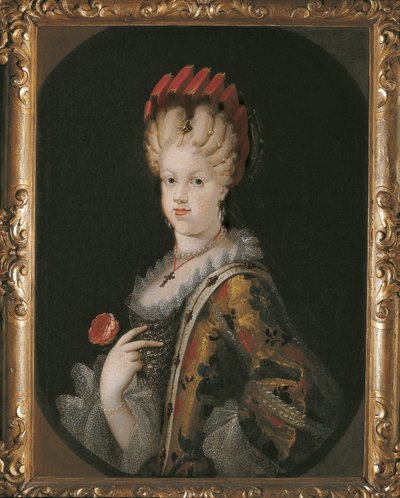 西班牙女王玛丽-路易丝-加布里埃尔（1688-1714）的肖像 作者 米格尔（Miguel JacintoMeléndez）