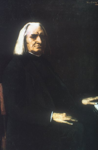 弗朗茨·李斯特（Franz Liszt），1886年 作者 米哈利·蒙卡西