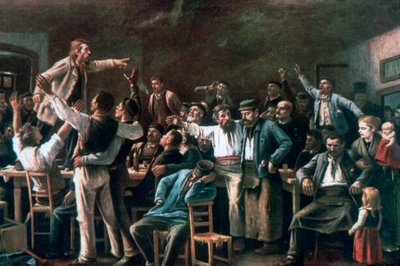 罢工，1895年 作者 米哈利·蒙卡西