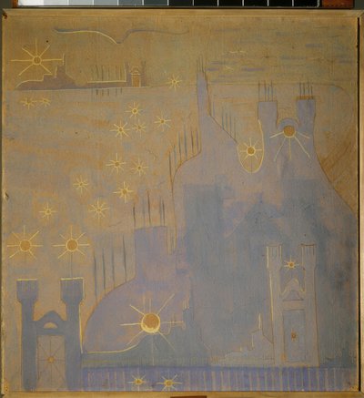 快板（奏鸣曲 I） 作者 Mikalojus Konstantinas Čiurlionis