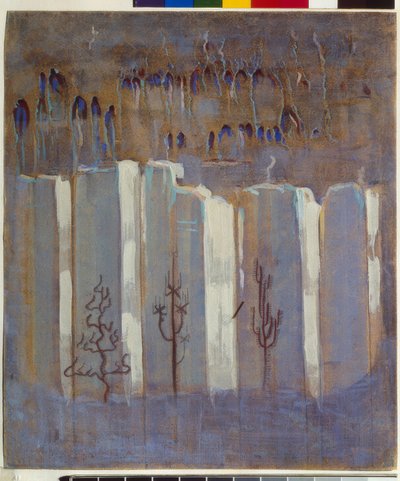 冬季（III） 作者 Mikalojus Konstantinas Čiurlionis