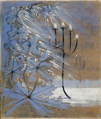 冬季 (V) 作者 Mikalojus Konstantinas Čiurlionis