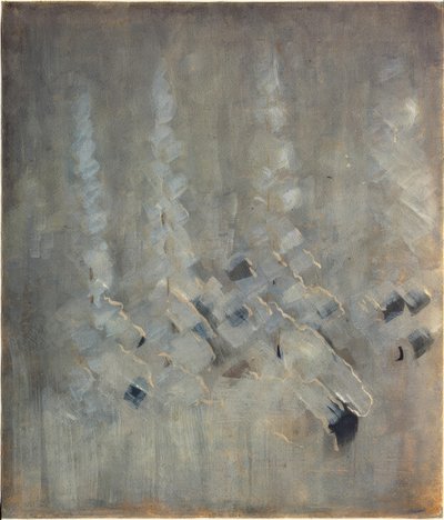冬季 (VII) 作者 Mikalojus Konstantinas Čiurlionis