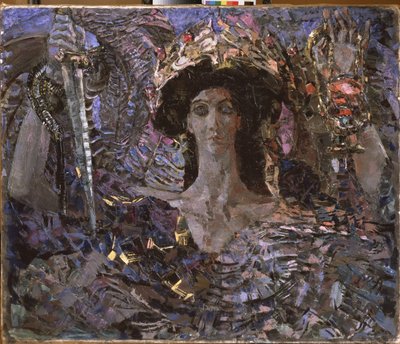 六翼塞拉芬（Azrael）1904年 作者 米哈伊尔·亚历山德罗维奇·弗鲁贝尔