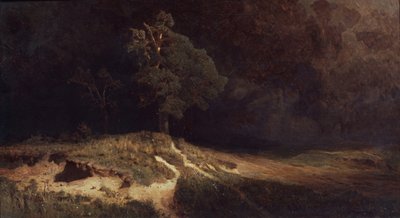 暴风雨前，1882年 作者 米哈伊尔·亚历山德罗维奇·卡里亚金