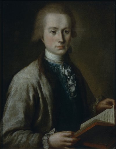 阿列克谢·格里戈里耶维奇·斯皮里多夫（1753-1828）的画像，1772年 作者 米哈伊尔·希巴诺夫（Mikhail Shibanov）