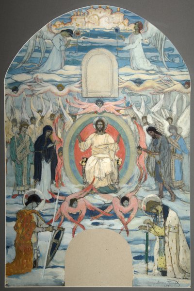 1905年登基的救世主 作者 米哈伊尔·瓦西里耶维奇·内斯特罗夫