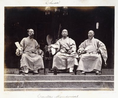 普通话粤语，约1860年代，约1860年代（相纸印刷） 作者 米尔顿·米勒