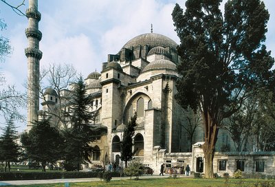 苏莱曼清真寺 作者 米玛·思南（Mimar Sinan）
