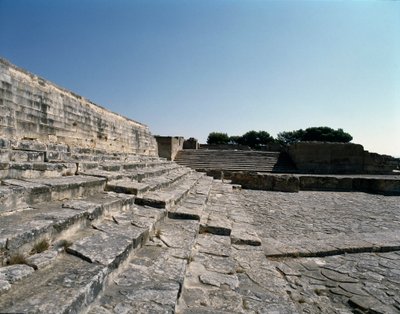 公元前 2700-1200 年的费斯托斯遗址景观 作者 美浓