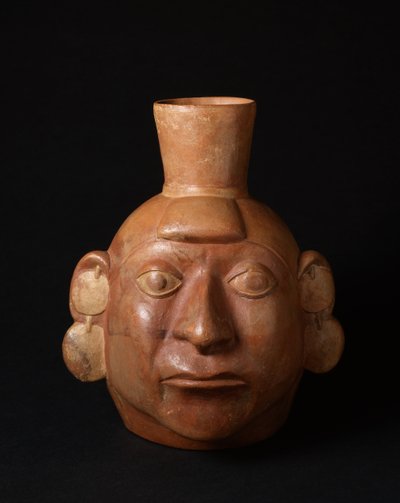 画像器，早期中期，约 200-700 年（陶瓷） 作者 莫切莫切