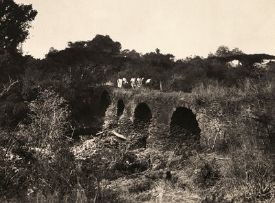 Building an Empire in the Fascist age: Portuguese bridge, 09/05/1936 (b/w photo) 作者 莫迪斯蒂诺·巴尔迪内蒂