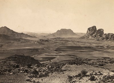在法西斯时代建立一个帝国。塞纳费山谷，1936年5月9日（黑白照片）。 作者 莫迪斯蒂诺·巴尔迪内蒂