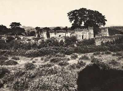 Building an Empire in the Fascist age: the Castle of King Fasiladas in Gondar, Ethiopia, 09/05/1936 (b/w photo) 作者 莫迪斯蒂诺·巴尔迪内蒂