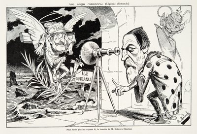 无名天使》（德国传说），摘自《第三共和国史》第一卷，《政治史》，1933年出版（石印）。 作者 主宰
