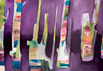 鬼肢，2019（丙烯酸画布） 作者 莫妮卡·佩雷斯·维加